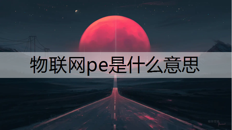 物联网pe是什么意思