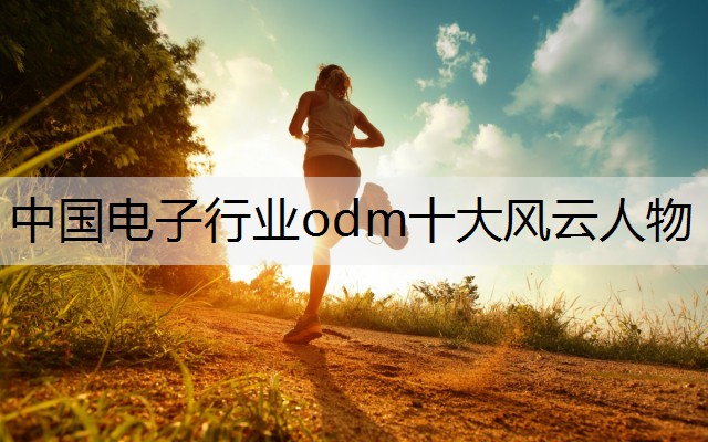 中国电子行业odm十大风云人物